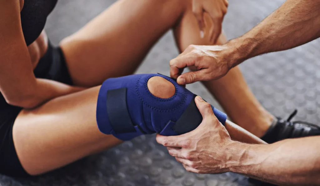 Revitalising Recovery: Effective Rehabilitation Strategies for Muscle Injuries 2 Person undergoing muscle rehabilitation therapy Walthams Cross
